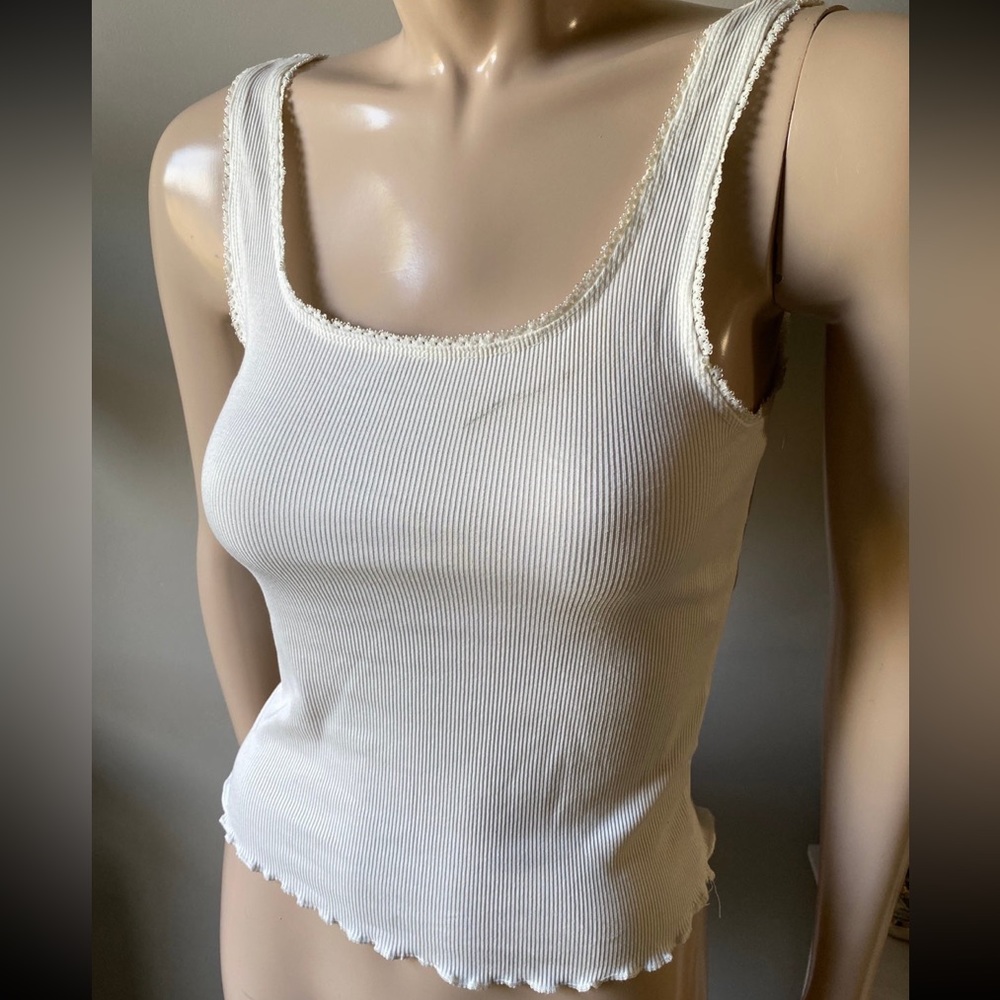 Lace babydoll tank